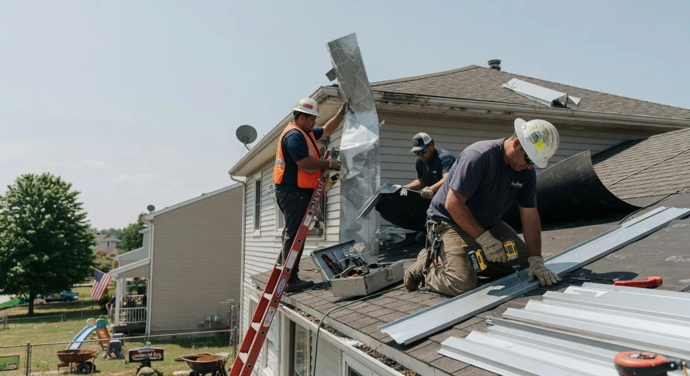 Metal Roofing Installation in Flowood, MS near me